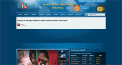 Desktop Screenshot of jctv.org.pk